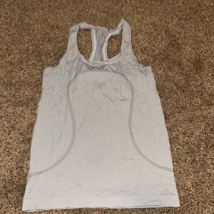 Lululemon Striped Tank Top - Gray